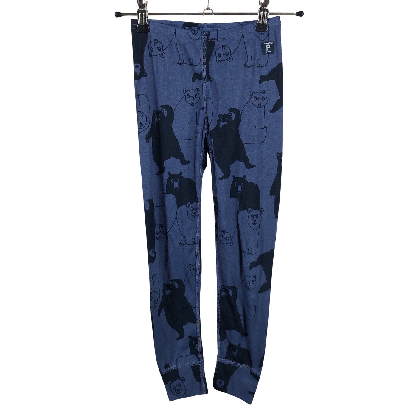 Unisex Polarn O. Pyret - Soe pesu (püksid), suurus 110 - 116 - Sinine (1)