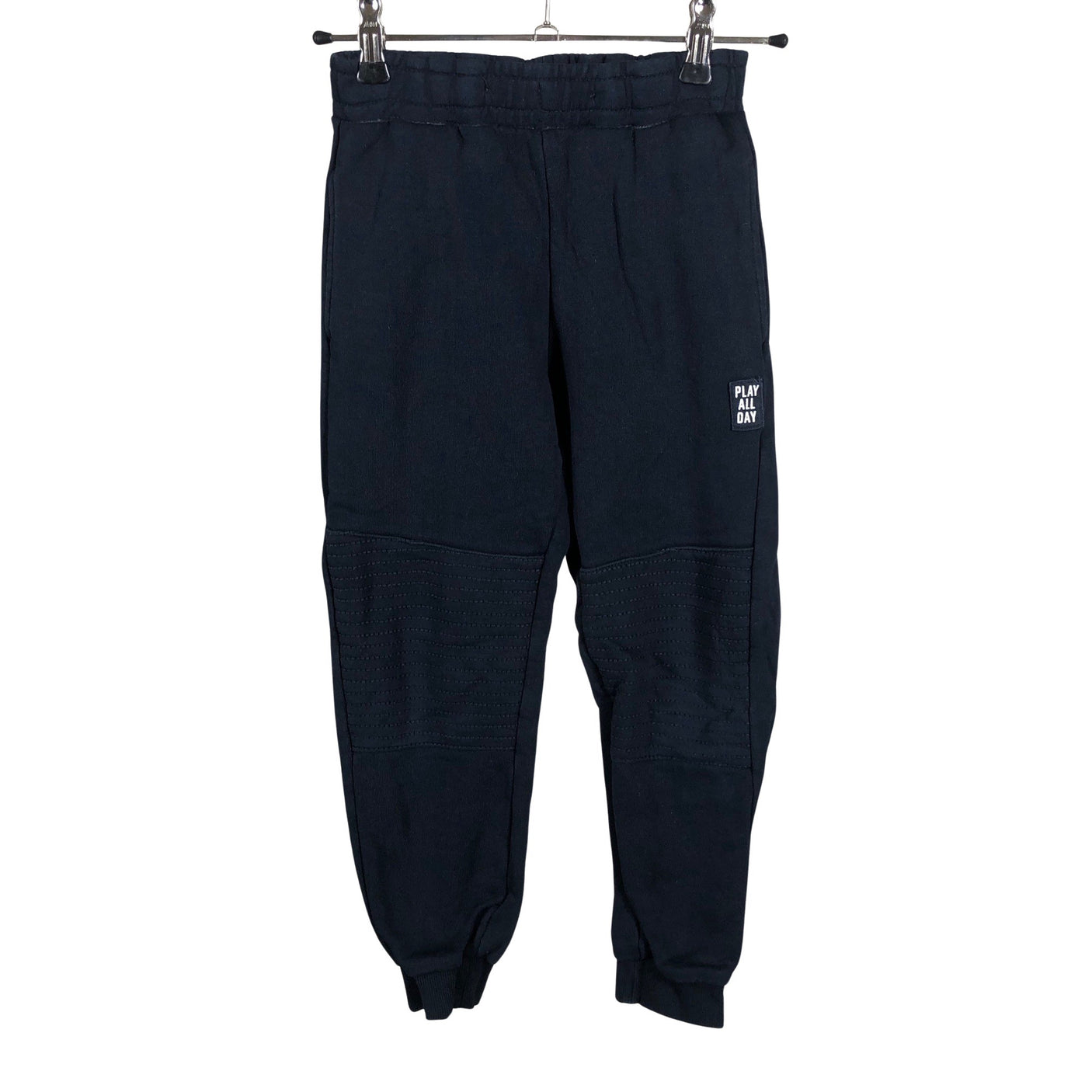 Unisex Lindex - Dressikangast püksid, suurus 122 - 128 - Sinine (1)