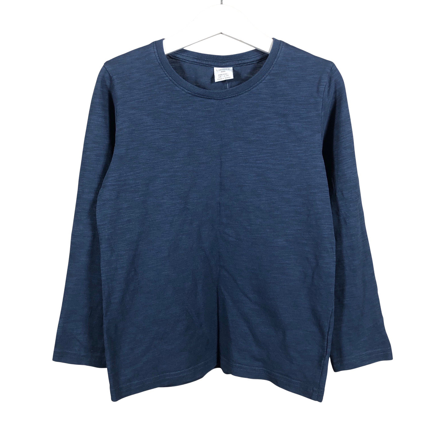 Unisex Lindex - Trikotaažist pluus, suurus 116 - 122 - Sinine (1)