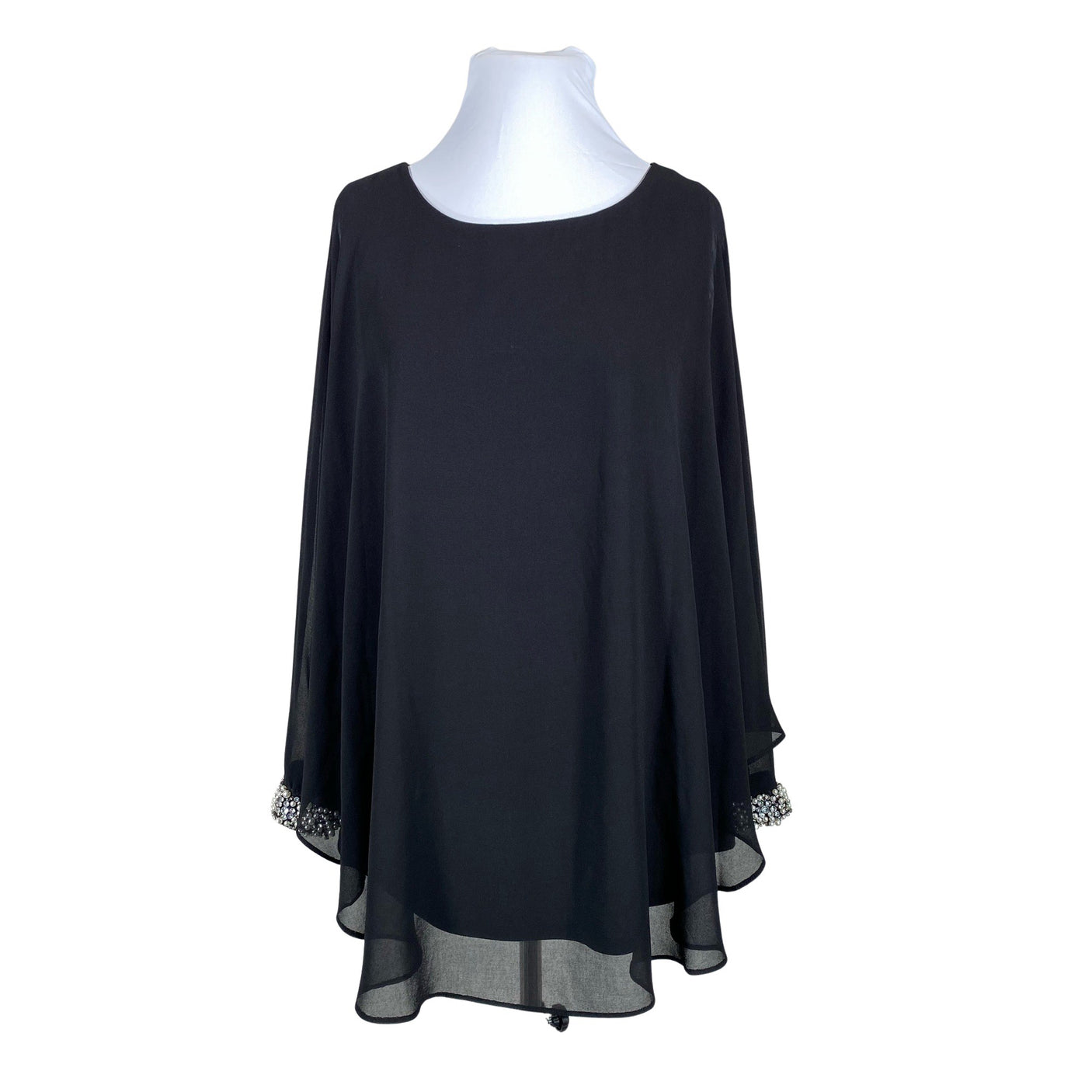 Unisex Evans - Pidulik pluus, suurus 52 - Must (1)
