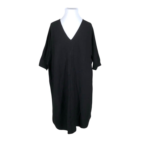 Unisex Zizzi - Kootud kleit, suurus 54 - Must ()