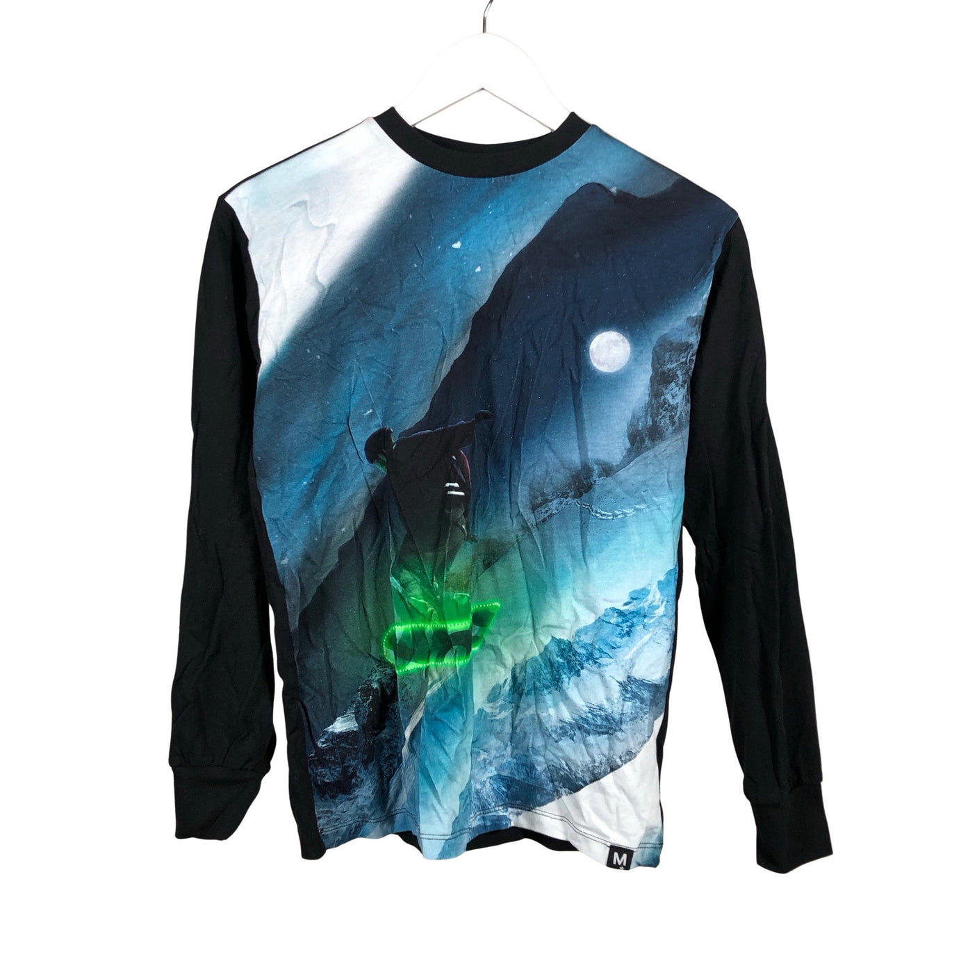 Unisex Molo Kids - Trikotaažist pluus, suurus 158 - 164 - Must (1)