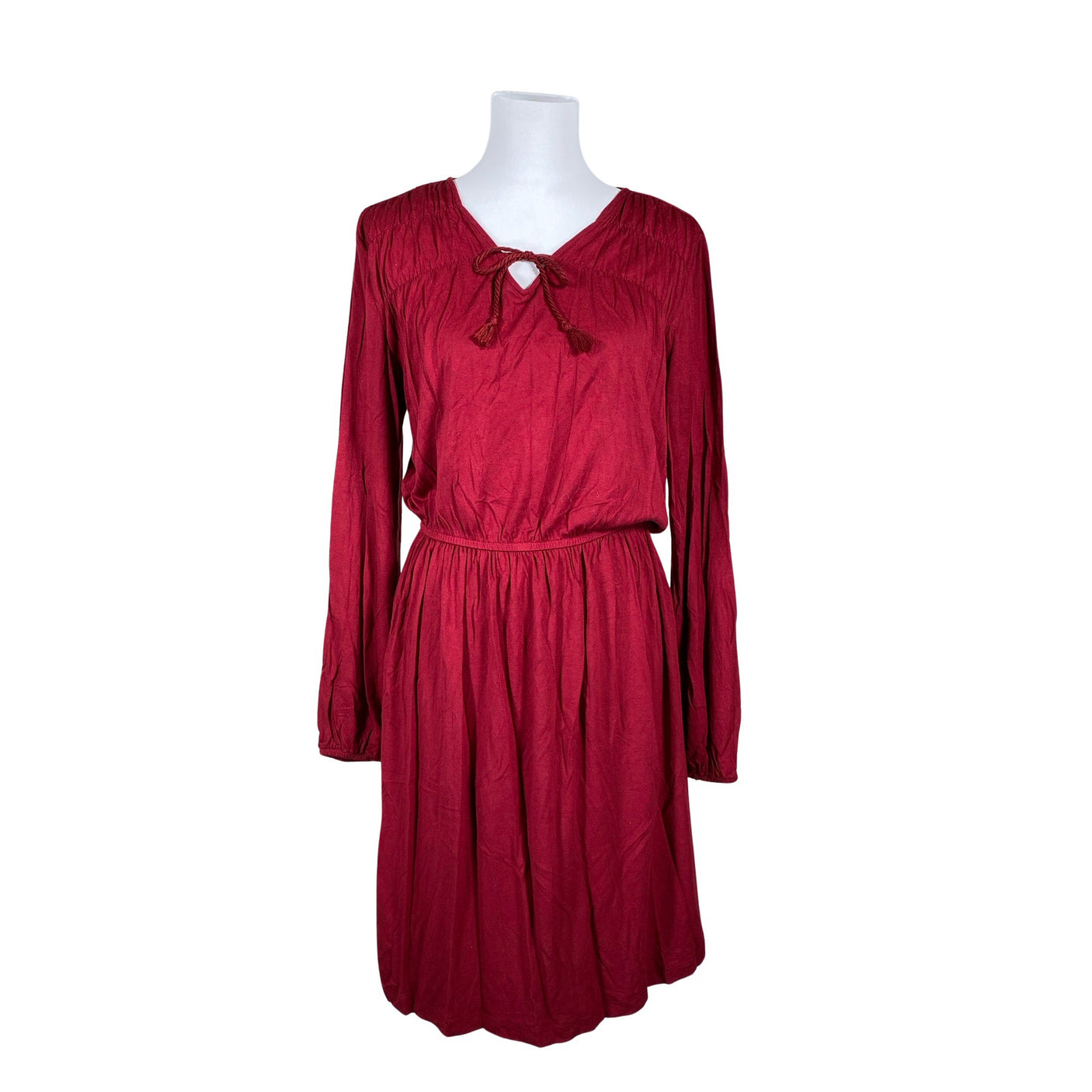 Unisex Esprit - Trikotaažist kleit, suurus 40 - Punane (1)