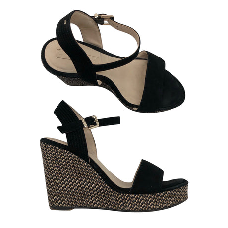 Unisex Tamaris - Kiilkontsaga rihmikud, suurus 37 - Must ()