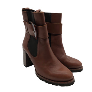 Unisex Kess - Poolsaapad, suurus 37 - Pruun (2)