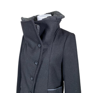 Unisex Desigual - Villane mantel, suurus 40 - Must (3)