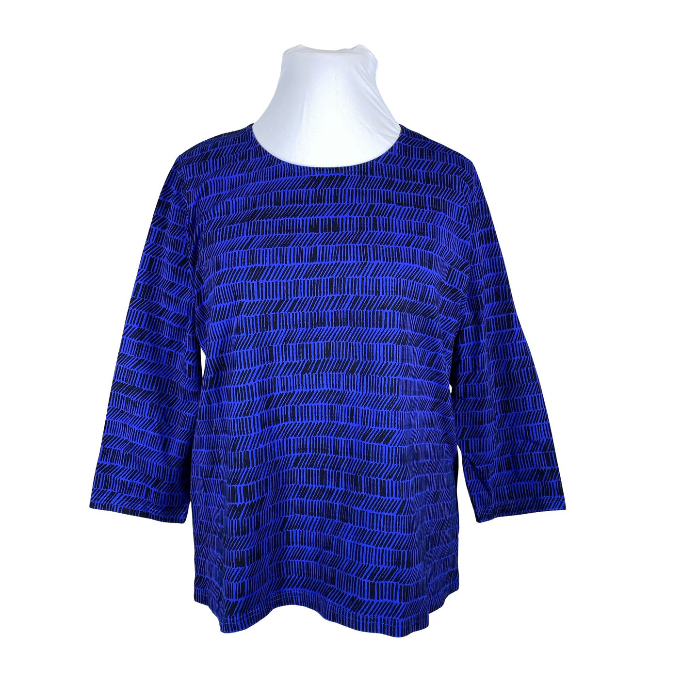 Unisex Nanso - Trikotaažist pluus, suurus 48 - Sinine (1)