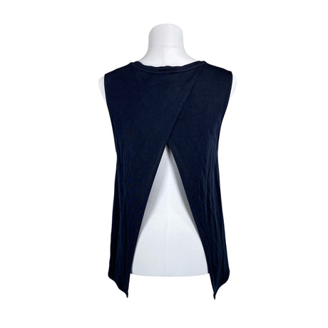 Unisex Filippa K. - Trikotaažist topp, suurus 40 - Sinine (2)