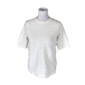 Unisex COS - Lühikeste käistega pluus, suurus 40 - Valge (1)