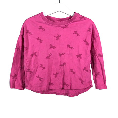 Unisex Next - Trikotaažist pluus, suurus 98 - 104 - Roosa ()