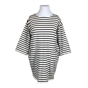 Unisex Nanso - Trikotaažist kleit, suurus 44 - Looduslik valge (1)