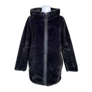 Unisex Esprit - Kunstkarusnahast mantel, suurus 36 - Must (1)