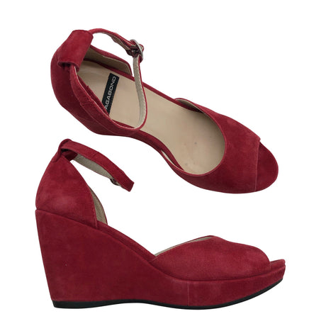 Unisex Vagabond - Kiilkontsaga rihmikud, suurus 38 - Punane ()