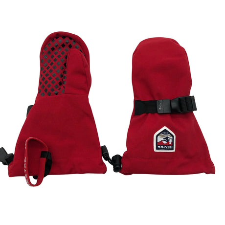 Unisex Hestra - Talvekindad, suurus 4 - 5 vuotta - Punane ()