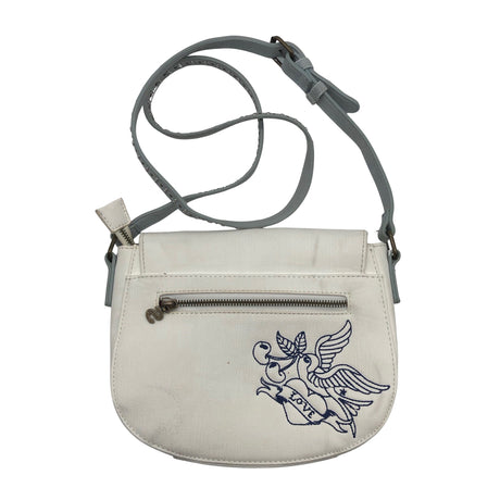 Unisex Desigual - Õlakott, suurus Midi - Valge (2)