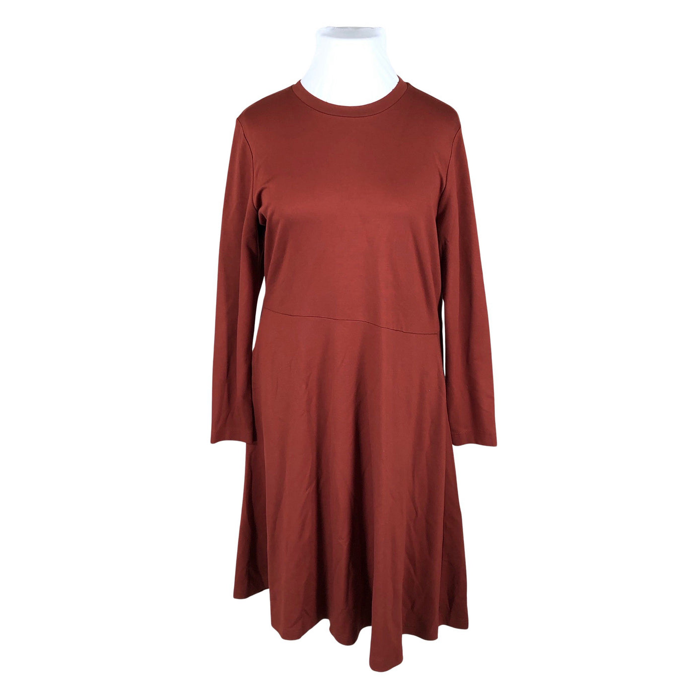 Unisex Nanso - Trikotaažist kleit, suurus 42 - Pruun (1)