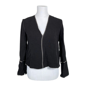 Unisex Massimo Dutti - Pluus, suurus 38 - Must (1)