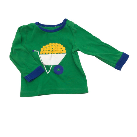 Unisex Marimekko - Trikotaažist pluus, suurus 62 - 68 - Roheline ()