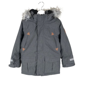 Unisex Polarn O. Pyret - Talvejope, suurus 116 - 122 - Hall (1)