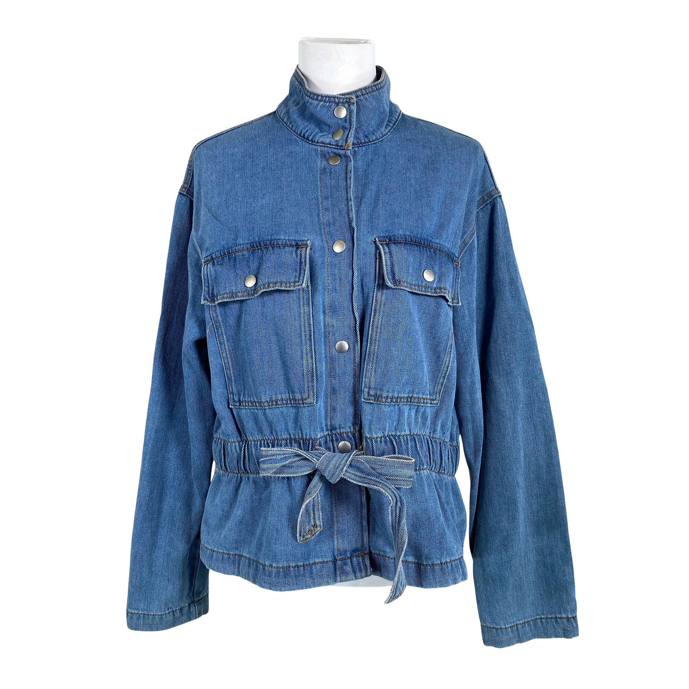Unisex Lindex - Teksatagi, suurus 38 - Sinine (1)