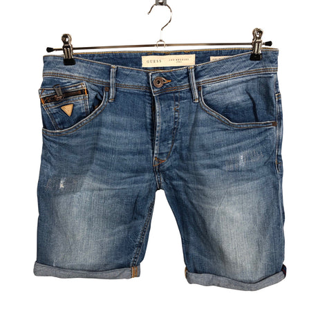 Unisex Guess - Teksast lühikesed püksid, suurus W29 - Helesinine ()