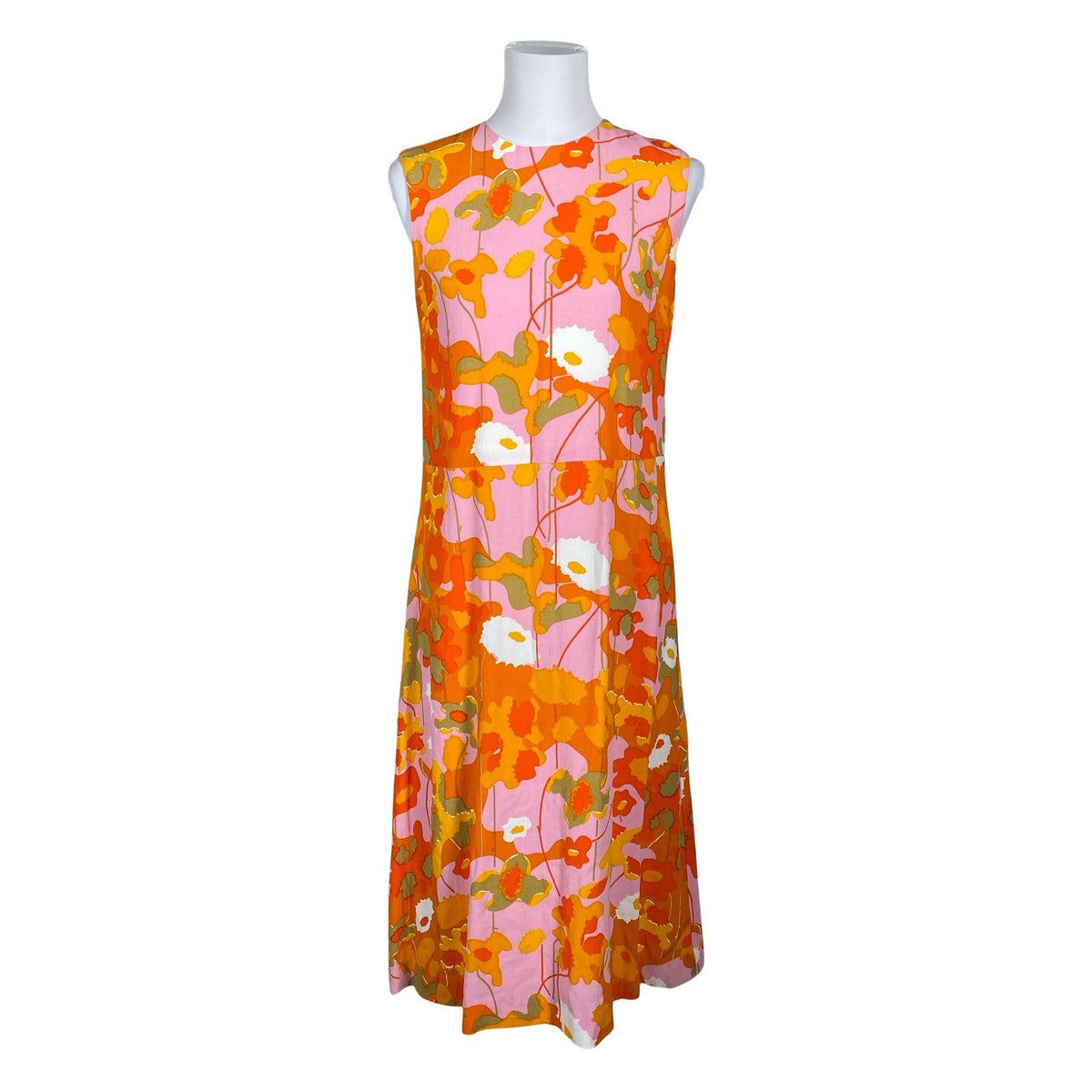 Unisex Marimekko - Mitteveniv kleit, suurus 38 - Oranž (1)
