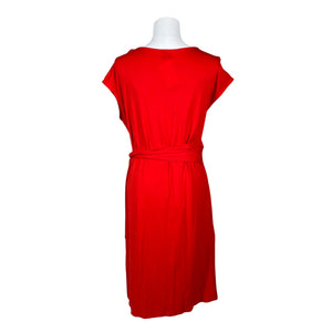 Unisex Nanso - Trikotaažist kleit, suurus 38 - Punane (2)