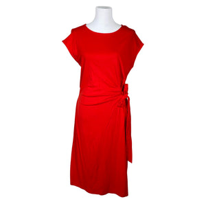 Unisex Nanso - Trikotaažist kleit, suurus 38 - Punane (1)