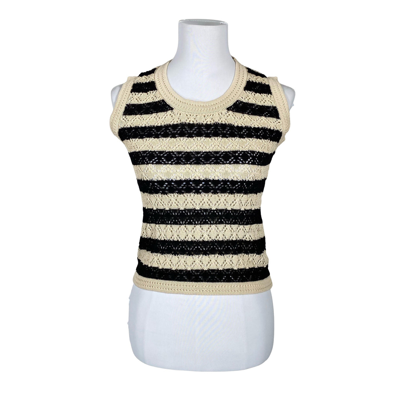 Unisex See U Soon - Kootud vest, suurus 38 - Must (1)