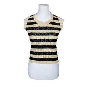 Unisex See U Soon - Kootud vest, suurus 38 - Must (1)