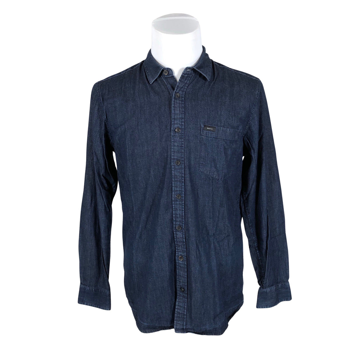 Unisex Makia - Teksasärk, suurus L - Sinine (1)
