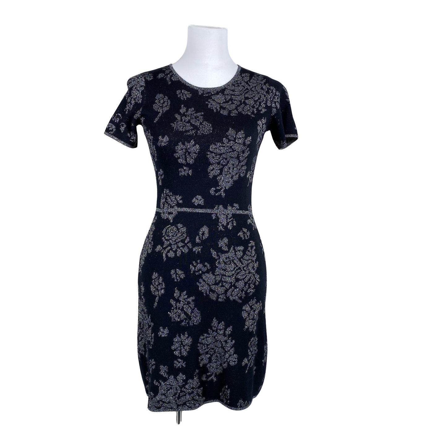 Unisex Liu Jo - Kootud kleit, suurus 34 - Must (1)
