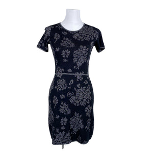 Unisex Liu Jo - Kootud kleit, suurus 34 - Must (1)