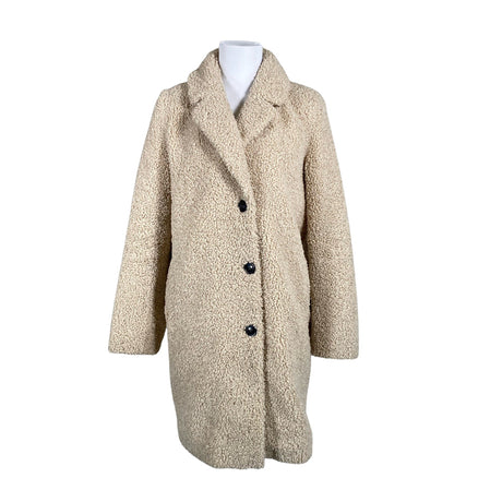 Unisex ROCKANDBLUE - Kunstkarusnahast mantel, suurus 34 - Beige ()