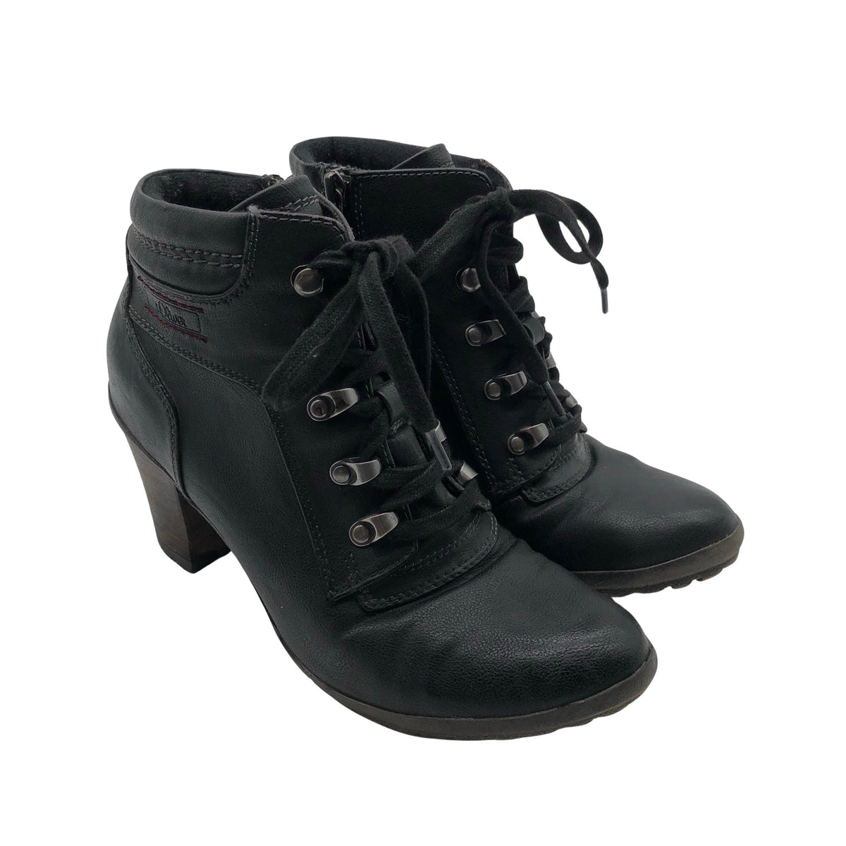 Unisex s.Oliver - Poolsaapad, suurus 38 - Must (2)