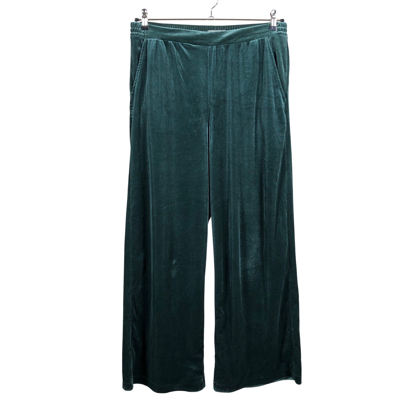 Unisex Lindex - Dressikangast püksid, suurus 42 - Roheline (1)