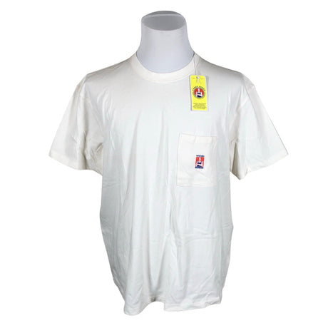 Unisex Wrangler - T-särk, suurus L - Looduslik valge ()