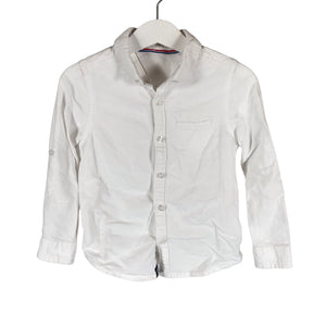 Unisex Mothercare - Triiksärk, suurus 104 - 110 - Valge (1)