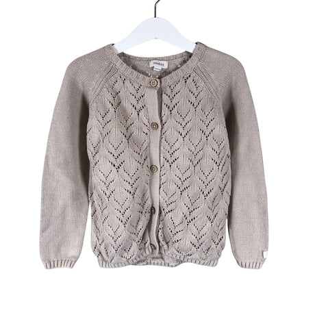 Unisex Newbie - Kardigan, suurus 110 - 116 - Beige ()