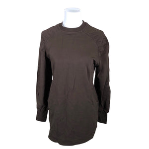 Unisex NOSH - Trikotaažist tuunika, suurus 34 - Pruun (1)