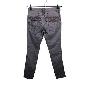 Unisex Mos Mosh - Mittevenivad püksid, suurus 38 - Hall (2)