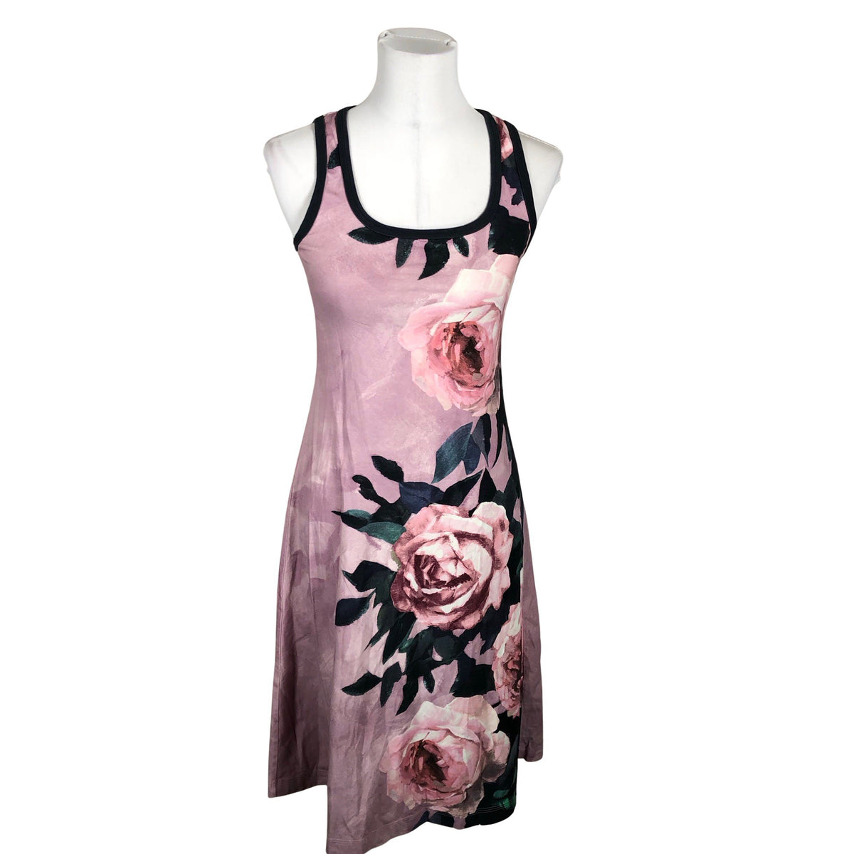 Unisex Ommellinen - Trikotaažist kleit, suurus 38 - Lilla (1)