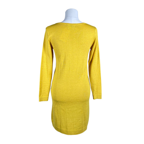 Unisex Alpa - Kootud kleit, suurus 34 - Kollane (2)