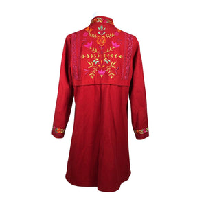 Unisex Gudrun Sjöden - Villane mantel, suurus 38 - Punane (2)