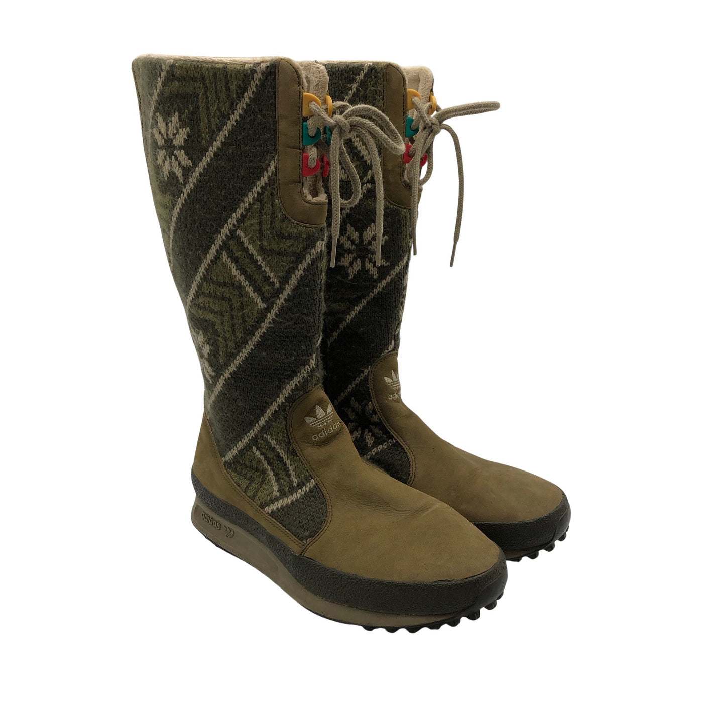 Unisex Adidas - Talvejalanõud, suurus 43 - Roheline (2)