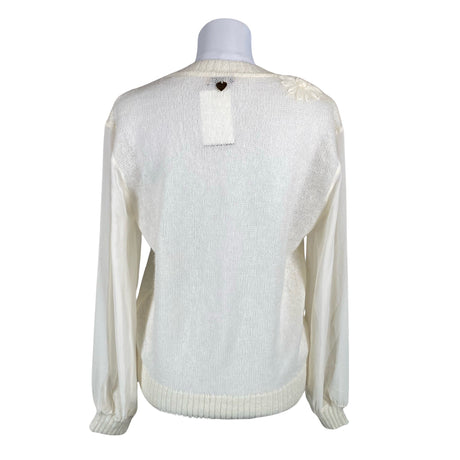 Unisex Twinset - Kampsun, suurus 40 - Valge (2)