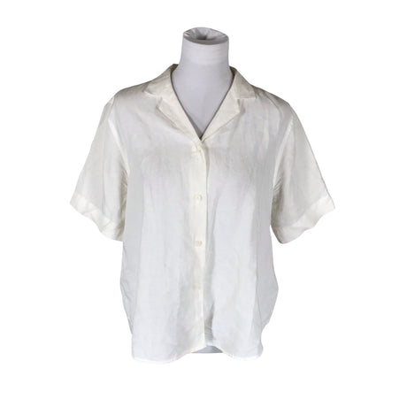 Unisex Uniqlo - Lühikeste käistega pluus, suurus 38 - Valge ()