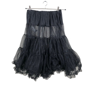 Unisex Hell Bunny - Tüllseelik, suurus 34 - Must (1)