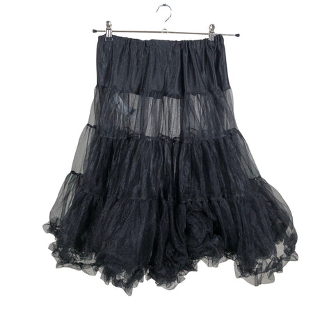 Unisex Hell Bunny - Tüllseelik, suurus 34 - Must ()
