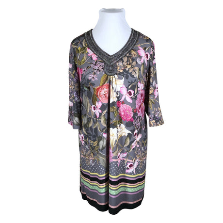 Unisex Taifun - Trikotaažist kleit, suurus 46 - Hall ()